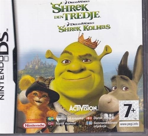 Dreamworks Shrek den Tredje - Nintendo DS (A Grade) (Genbrug)